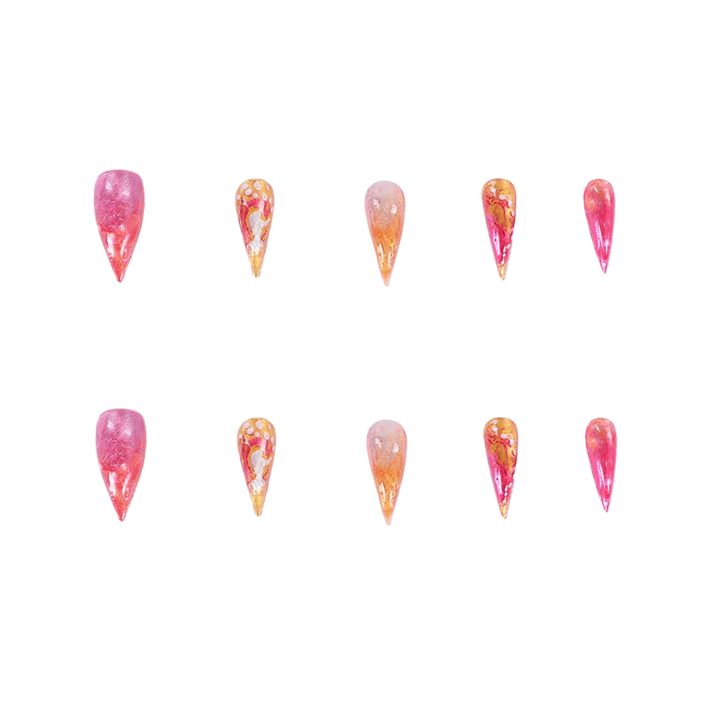 Nail Art Queen - ファンタジア中世女王セルセイ ネイルアートチップ コスプレ フェイクネイル TVドラゴン3 ハウスコスチュームアクセサリー
