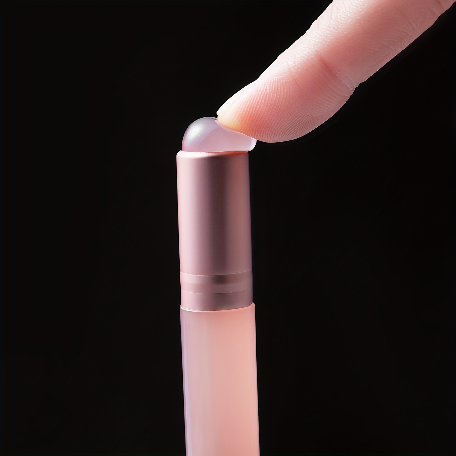 ゼリーピンクのシリコンネイルブラシ、再利用可能、柔らかい丸い - Nail Art Pink Soft のレビューと価格
