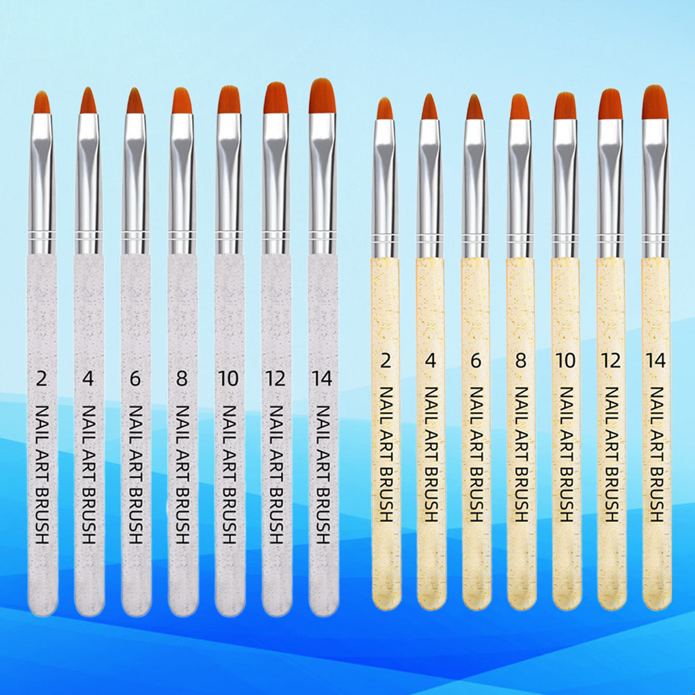 14本入りネイルアートペンセット UVジェルポリッシュ ドッ - Nail Art Brush Set のレビューと価格