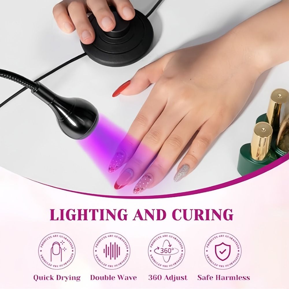 ポータブル 5 ワット/3 ワット UV Led ネイルラン - Uv Led Lamp Nail のレビューと価格