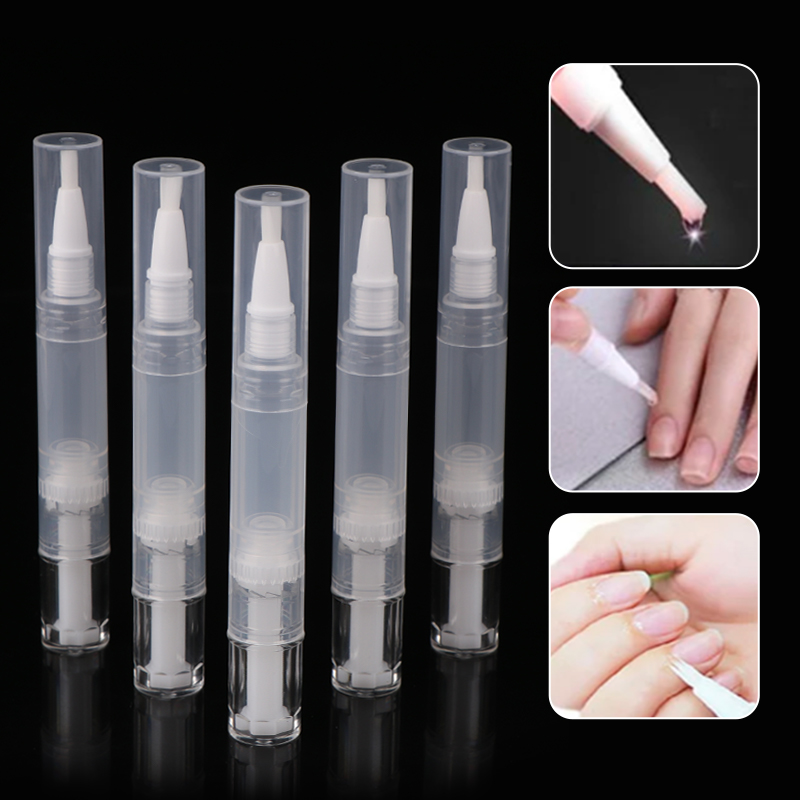 5/10本入り 5ml ネイルオイルペン 空詰め替え可能ペン - Cuticle Oil Pen のレビューと価格