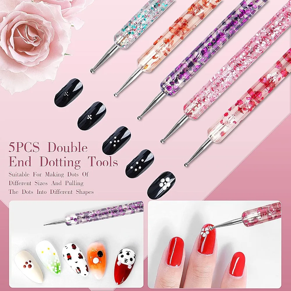 32本入りネイルアートブラシ、アクリルブラシ、初心者向けライ - Nail Art Brush Set のレビューと価格
