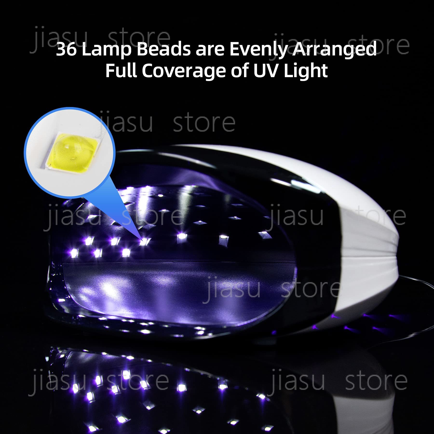 LUGX ホットセール 56W マニキュアネイル コードレス - Uv Led Lamp Nail のレビューと価格