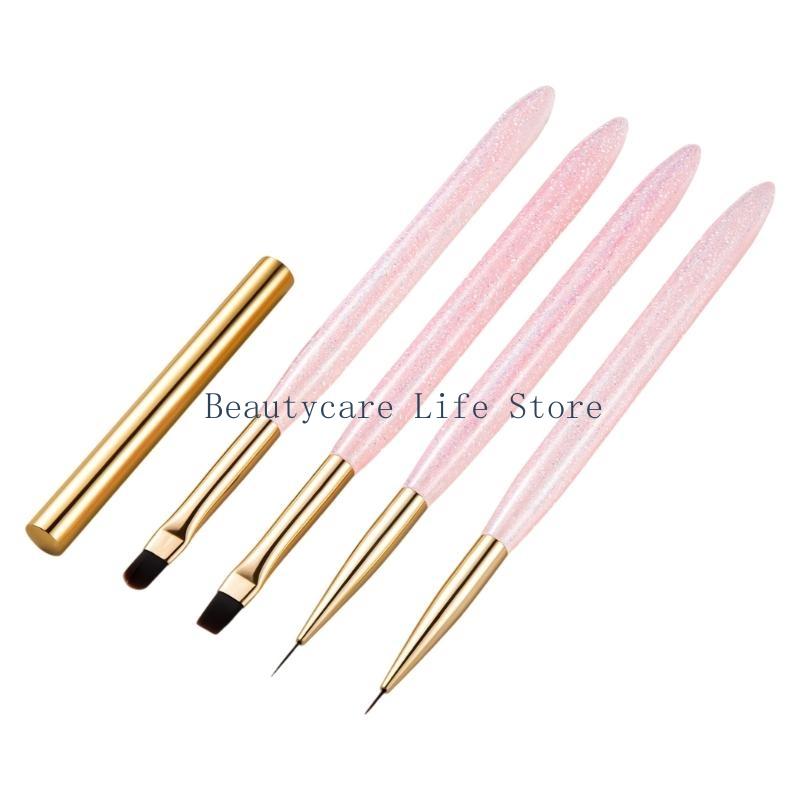 652C 使いやすい - Nail Art Brush Set のレビューと価格