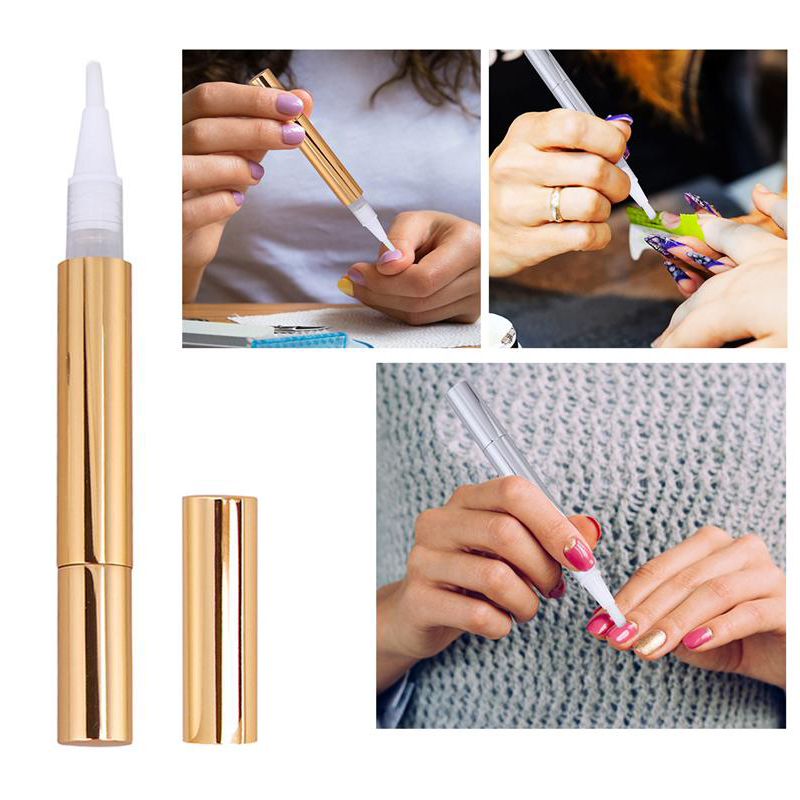 キューティクルオイルコンテナ,3ml,ブラシ付きリップクリー - Cuticle Oil Pen のレビューと価格
