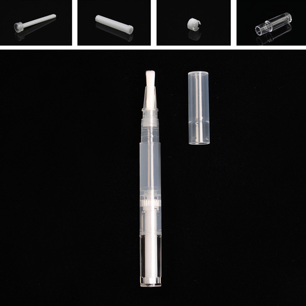 ブラシボトル付きの詰め替え可能な空のツイストペン,化粧品容器 - Cuticle Oil Pen のレビューと価格