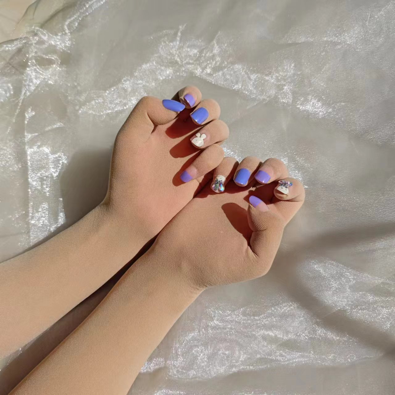 1 ペア夕食薄い 30D 男性から女性への日焼け止めストッキ - Nail Art Queen のレビューと価格